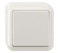 Merten Interrupteur arrêt/changement, Bouton + interrupteur, Blanc