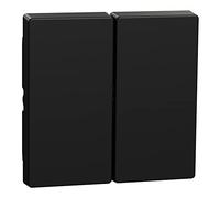 Schneider Electric Merten MEG3400-0403 Interrupteur à Bascule Double système M Noir Mat Référence MEG3400-0403