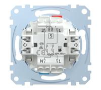 Merten MEG3605-0000 Module d'interrupteur de contrôle de série, unipolaire, 16 AX, AC250V Bornes à fiches