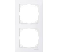 Schneider Electric MTN4020-3619 M-PURE CADRE DOUBLE BLANC