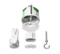 Schneider Electric - Multifix Air D oîte de centre avec couv. Affleur, connecteur, douille, piton - IMT35021