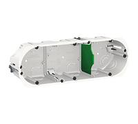 Schneider Electric - Multifix - boîte d'encastrement - Ø 67mm - prof 50mm - 3 postes entraxe 71 mm - IMT35935