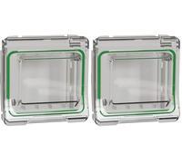 Schneider Electric - Mureva Styl - Adaptateur pour fonction 45X45 - composable - IP55 - IK07 - blanc - MUR39110 (Lot de 2)