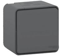 Schneider Electric Bouton poussoir en saillie Mureva Styl MUR35026 IP55 250 V Anthracite