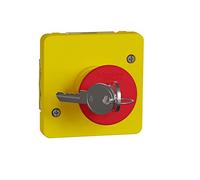 Schneider Electric - Mureva Styl - Arrêt d'urgence omposable IP55 - IK08 - jaune - MUR35052
