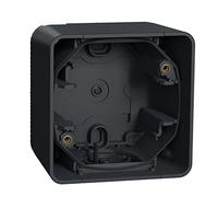 Schneider Electric - Mureva Styl - Boîte 1 poste - saillie - IP55 - IK08 - gris - MUR37911
