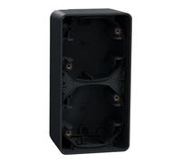 Schneider Electric - Mureva Styl - Boîte 2 postes horizontale - saillie - IP55 - IK08 - gris - MUR37914
