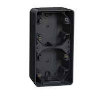 Schneider Electric – Boîte 2 postes verticale Mureva Styl MUR37912 – saillie IP55 IK08 gris