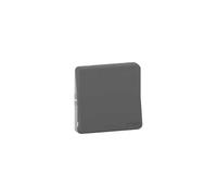 Schneider Electric - Mureva Styl - Bouton poussoir porte-etiquette - composable - IP55 - IK08 - gris - MUR34029