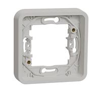 Schneider Electric – Cadre 1 poste encastré Mureva Styl IP55 IK08 blanc MUR39107