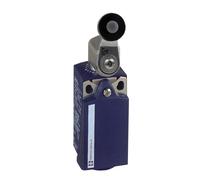 Schneider Electric Interrupteur de fin de course XCKP2118P16 Levier à galet thermoplastique 2P Bleu