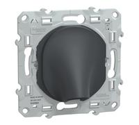 Schneider Electric - Ovalis - sortie de câble - 16A - Ø6..12mm - Anthracite - S340662
