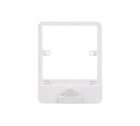 Schneider Electric Plaque lisse 1 bouton Switch Surround avec clip, Blanc