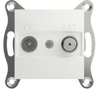 Schneider Electric Prise de passage TV-SAT Asfora blanc (RAL 9003) EPH3470321D 1 pc(s)