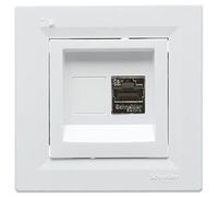 SCHNEIDER ELECTRIC Prise RJ45 encastrable Asfora