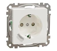 Merten Connected Prise SCHUKO blanc polaire brillant MEG2380-0319 (MEG2380-0319)