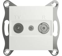 Schneider Electric Prise terminale TV, radio Asfora blanc (RAL 9003) EPH3300721D 1 pc(s)
