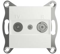 Schneider Electric Prise terminale TV, radio Asfora blanc (RAL 9003) EPH3300721D 1 pc(s)