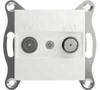Schneider Electric Prise terminale TV-SAT Asfora blanc (RAL 9003) EPH3470121D 1 pc(s)
