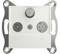 Schneider Electric Prise TV, radio, SAT Asfora blanc (RAL 9003) EPH3570121D 1 pc(s)