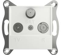 Schneider Electric Prise TV, radio, SAT Asfora blanc (RAL 9003) EPH3570121D 1 pc(s)