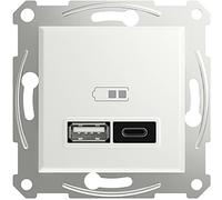 Schneider Electric Prise USB Asfora blanc (brillant) EPH2770421D 1 pc(s)
