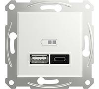 Schneider Electric Prise USB Asfora blanc (brillant) EPH2770421D 1 pc(s)