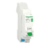 Schneider Electric – Disjoncteur modulaire Resi9 XE R9EFC625 1P+N 25A Courbe C Embrochable