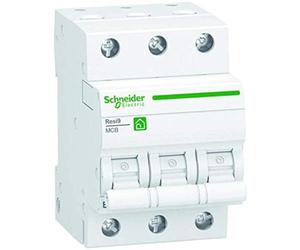 Schneider Electric R9F23340 Resi9 3P Disjoncteur 40 A caractéristique B 6 kA
