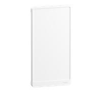 Schneider Electric Porte Styl Resi9 R9H13423 blanche (RAL 9003) pour coffret 3 rangées 13 modules