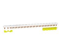 Schneider Electric - Resi9 - peigne monobloc - 1P+N - 63A - 18 modules - cache dents 5M - R9PXH218