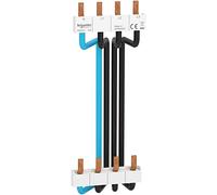 Schneider Electric - Resi9 - peigne vertical 3P+N - entraxe 150mm - câbles préformés - R9PXV4