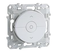 Schneider Electric S520208 Interrupteur volets roulants Odace 230 V Blanc
