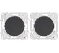 Schneider Electric S540206 Odace poussoir (Lot de 2)