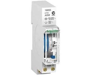 Schneider Electric - Schneider Duoline Interrupteur Horaire Mécanique Ih'clic 18mm Cycle 24h 1canal 1f Sch16654