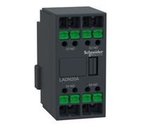 Schneider Electric LADN20A SnIn Cont frontaux Snap-In 2F