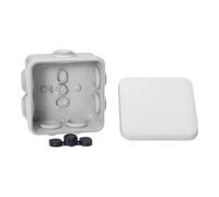 Schneider Electric Boîte de dérivation ENN05004 80x80x45 IP55 IK07 Gris, couvercle clipsable