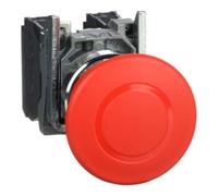 Schneider Electric Arrêt d'urgence XB4BT845 1 NO + 1 NF pousser/tirer D40 complet