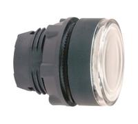 Schneider Electric Tête de bouton poussoir lumineux Harmony ZB5AW313 fixation 22 mm Blanc