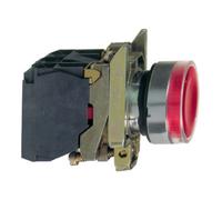 Schneider Electric Schneider Electric Bouton-poussoir lumineux rt module LED 24V 1S 1O XB4BW34B5 Quantité:1