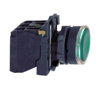 Schneider Electric Schneider Electric Bouton-poussoir lumineux vert LED MODULE 230V/1S XB5AW33M5 Quantité:1