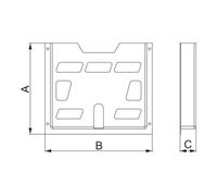 Schneider Electric Chemise plastique A4 T40 mm NSYDPA44
