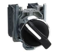 Schneider Electric XB4BD25 Harmony XB4BD25 Bouton sélecteur commutateur rotatif noir 2 x 90 ° décrochage par rotation 1 pc(s)