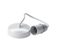 Schneider Electric T2 Accessories GPEND92 Lot de 10 luminaires de plafond pré-câblés Diamètre 225 mm Base blanche noire