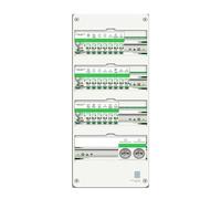 Schneider Electric Tableau Pré-équipé Resi9 XE - Maison Individuelle - 4 Rangées - 13 Modules - 52 Modules - IP30 - NF C 15-100 - R9HPNFC15145M