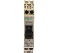Schneider Electric – Disjoncteur TeSys GB2‑CD GB2CD07 – 2 A, 1 pôle + neutre