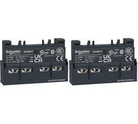 Schneider Electric - TeSys GV - contact auxiliaire - 1O+1F - GVAE11 (Lot de 2)