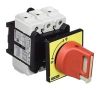 Schneider Electric TeSys VARIO VCF interrupteur-sectionneur, poignée cadenassable, 3 Pôles, 3F Contacts, 63 A, 690V, rouge - VCF3