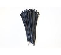 Schneider Electric Thorsman IMT46418 Lot de 100 serre-câbles en polyamide 300 x 3,6 mm Bords arrondis lisses autobloquants Noir