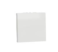 Schneider Electric - Unica - va-et-vient - 16A - bornier à vis - 2 mod - Blanc - méca seul - NU326318